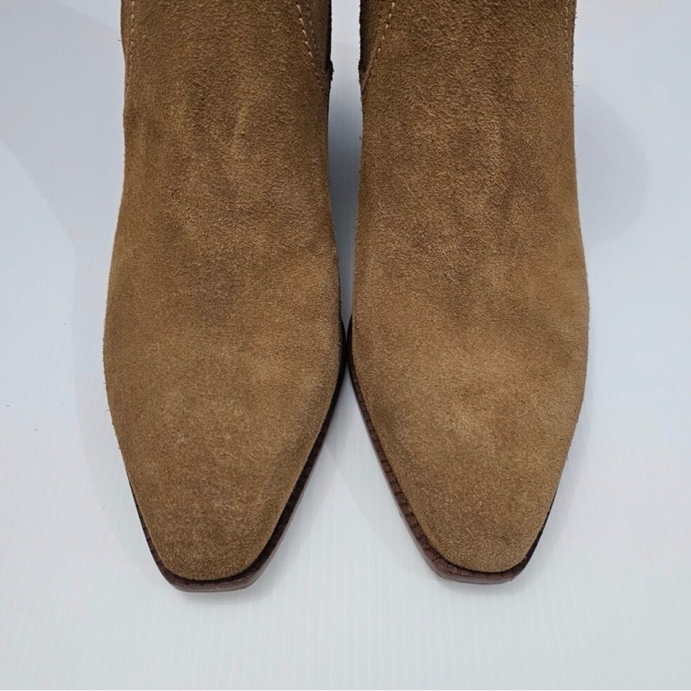Cole Haan Brown Suede Ankle Boots - Picture 4 of 5